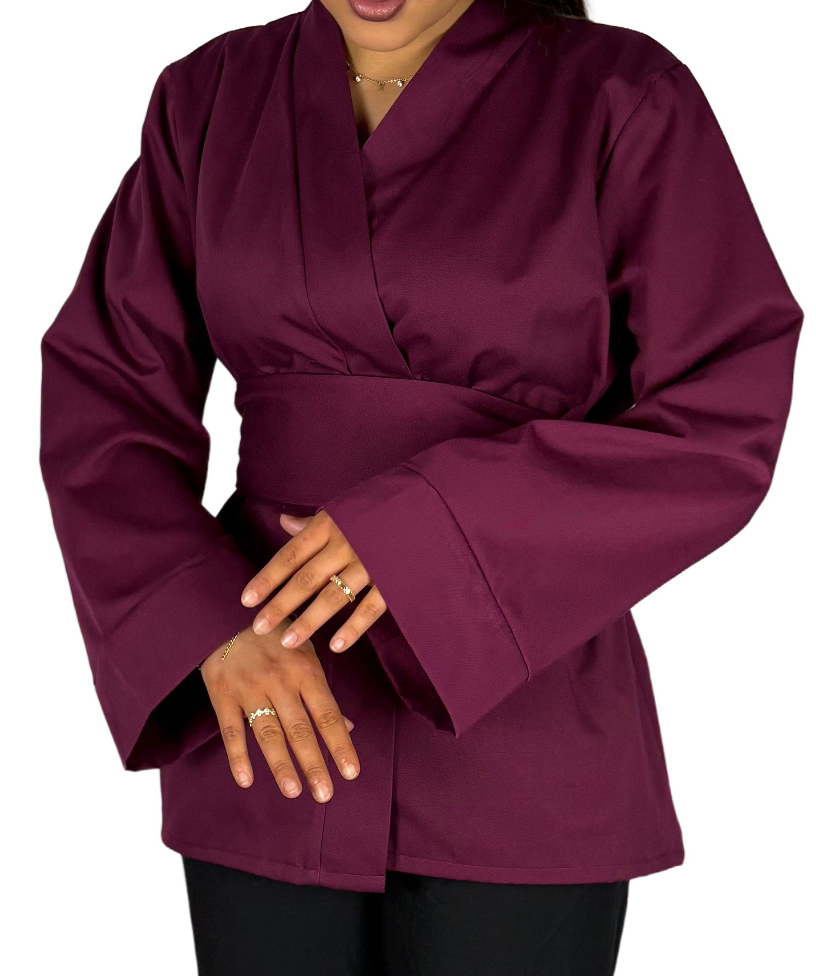 Kimono Bordeaux Modelaya