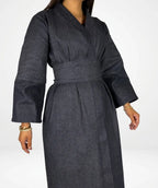 Kimono long denim premium Modelaya