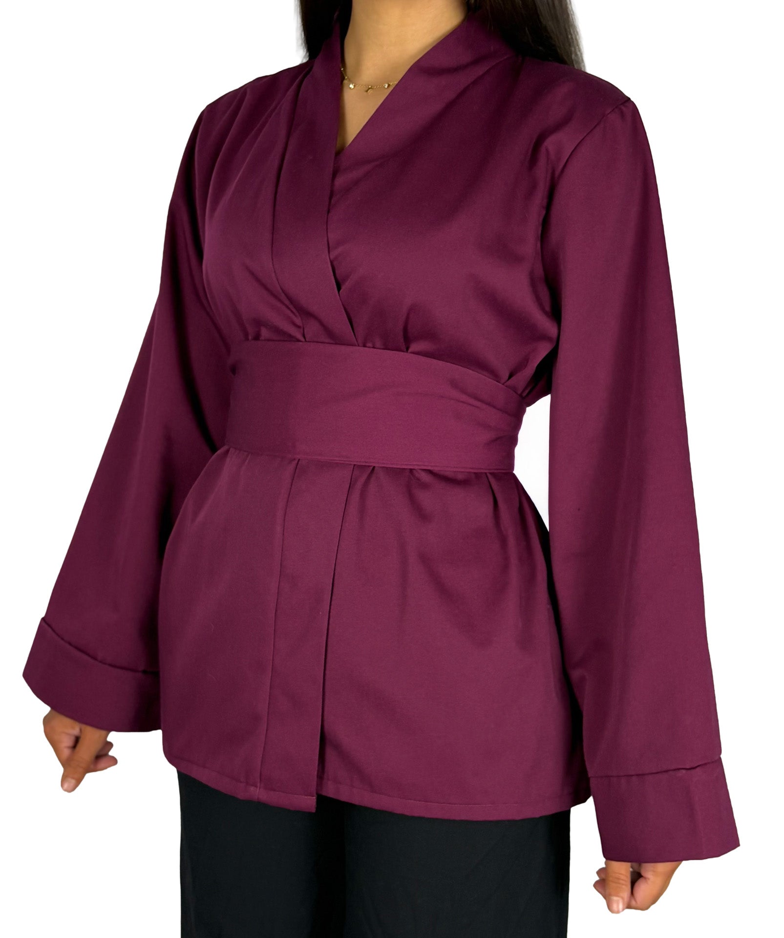 Kimono Bordeaux Modelaya