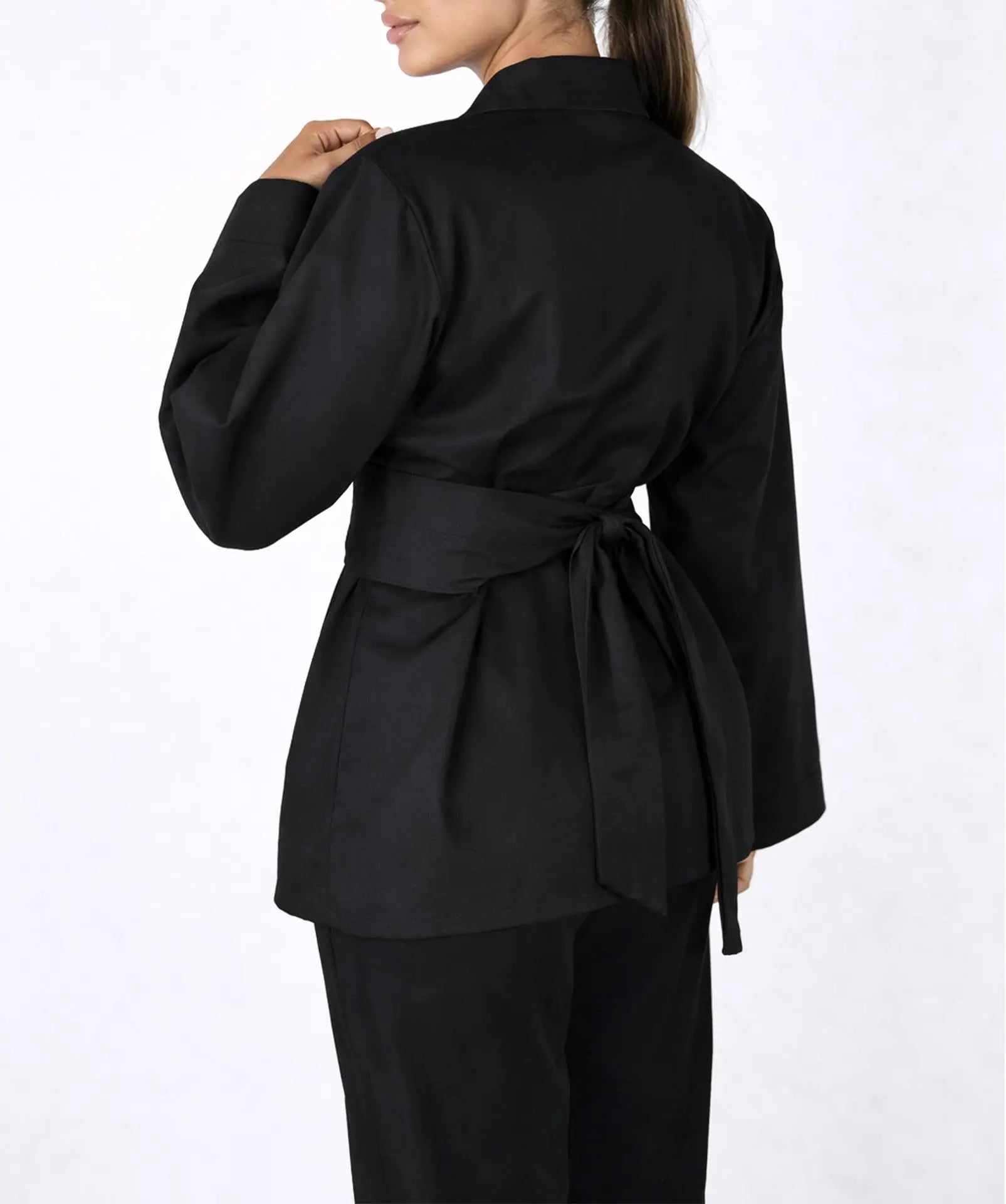 Kimono Noir Modelaya