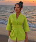 Kimono Citron vert Modelaya